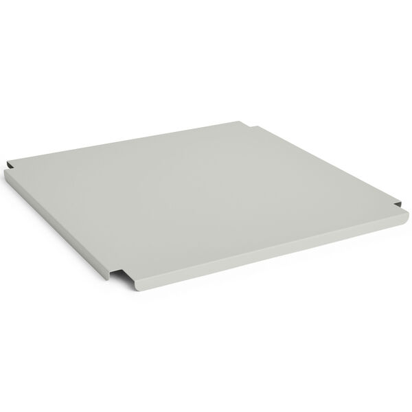 Colour Crate Metal Large Square Lokk Grey