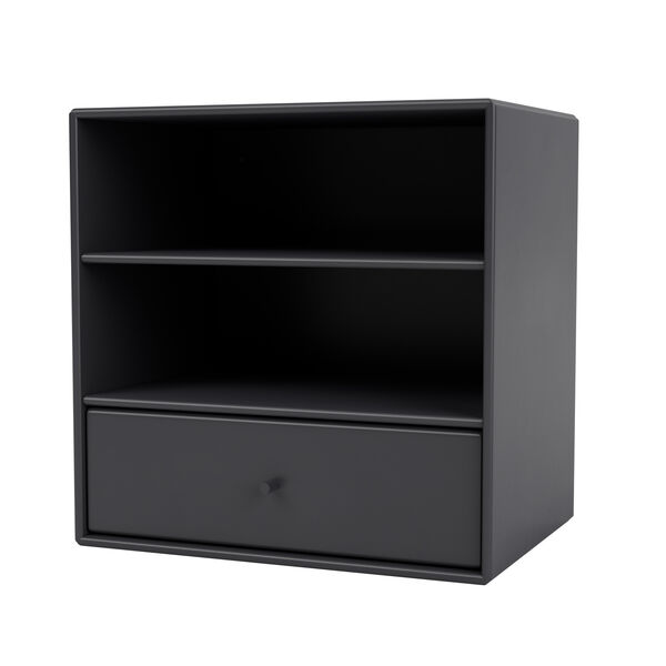 Mini 1005 Hylly Yhdellä Laatikolla Antrasiitti