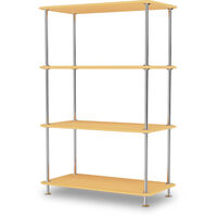 Free Shelf 300000 Acacia / Chrome