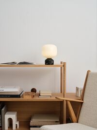 Meemo Bordlampe Bærbar Sort
