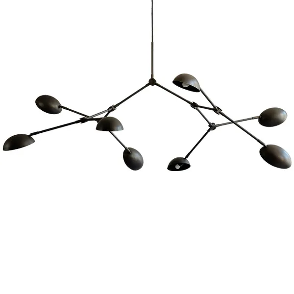 Drop Mini Lysekrone Bronze