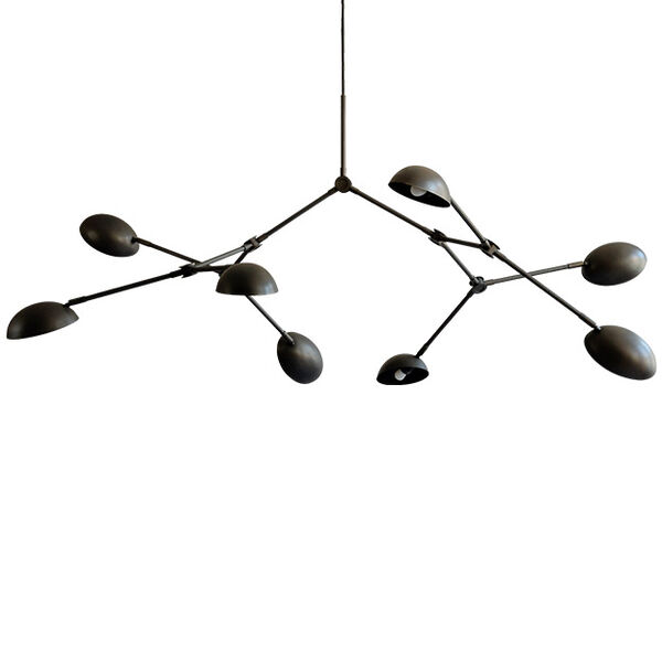 Drop Mini Lysekrone Bronze