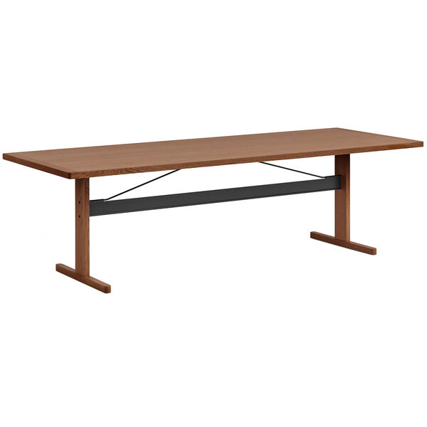 Passerelle Bord 95x260 cm Lakkert Valnøtt / Svart