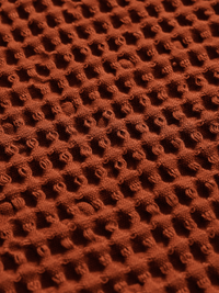 Organic Badehåndklæde 70x140 cm Brown Clay