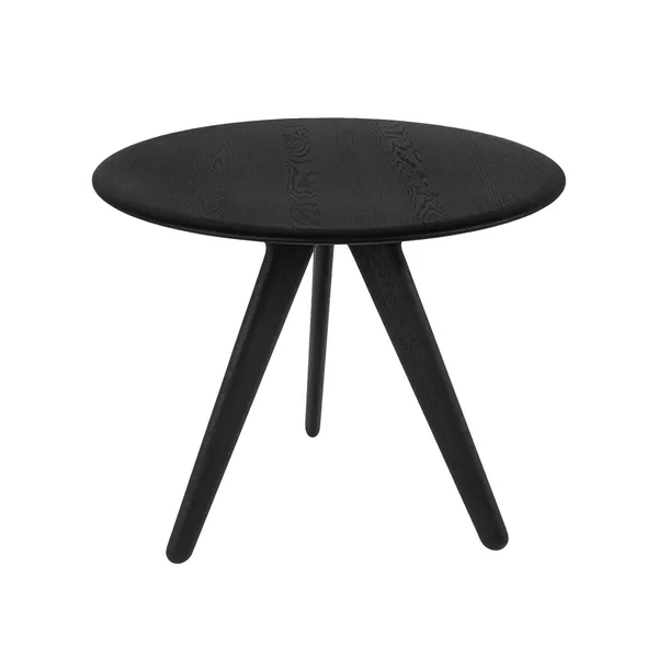 Groove Spisebord Ø90 cm Sort