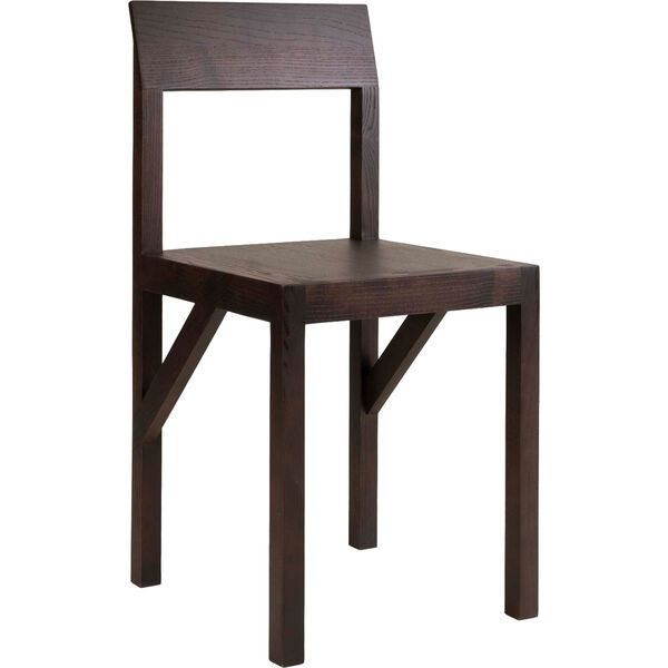 Bracket Spisestol Mørkmalt Ask