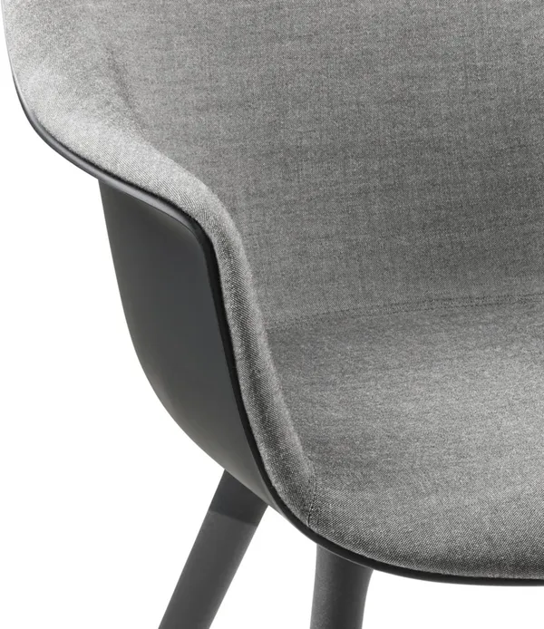 Bat Spisebordsstol Betrukket Forside / Plastbase Remix 3 152