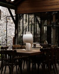 Grande B Bordlampe 51 cm
