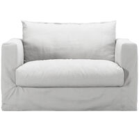 Le Grand Air Nou Love Seat Bomuld Hvidt