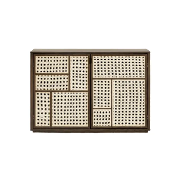 Air Sidobord 120 cm Mörk Ek