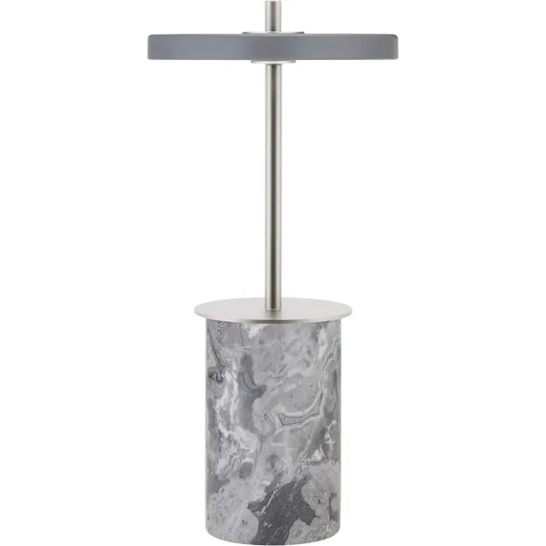 Asteria Move Mini Bordlampe Bærbar Grå Marmor / Stål