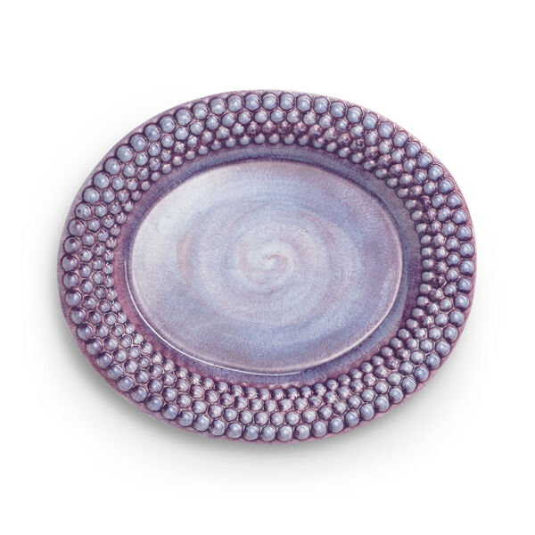 Bubbles Fad Ovalt 35cm Lila