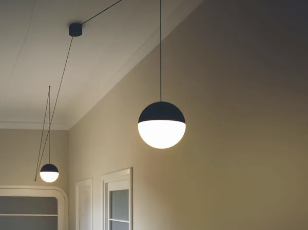 String Light Sphere Pendel 12M Dimbar Med Casambi Svart