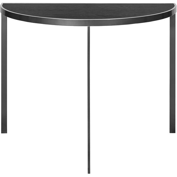 Square Konsolbord 93xx46x70 cm Sølvgråt/I Sort Eg