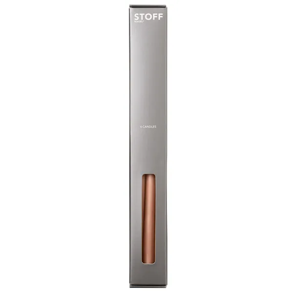 Stoff Stearinlys Dusty Rose