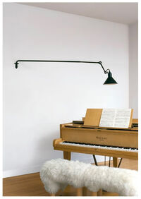 Lampe Gras N°213 Vägglampa Svart