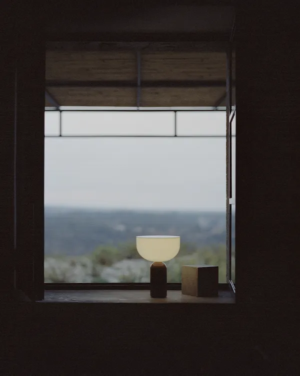 Kizu Bordlampe Bærbar Breccia Pernice