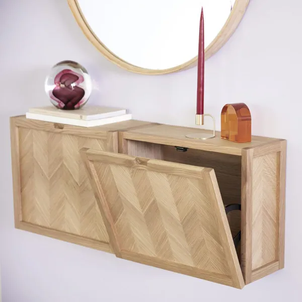 Herringbone Skoskåp