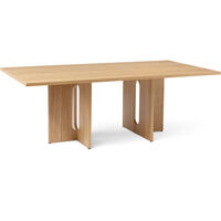 Androgyne Ruokapöytä Suorakulmainen Natural Oak 280x110 cm