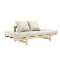 Beat Soffa Med Madrass Lackerad / Linen