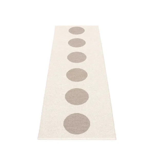 Vera Teppe Mud/Vanilla 70x150 cm