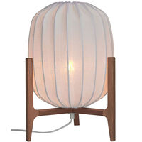 Prisma Bordlampe Eg / Hvid