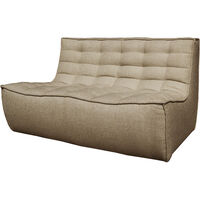 N701 Sofa Beige 2-Pers