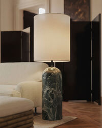 Gravity Floor Lamp Emerald / White