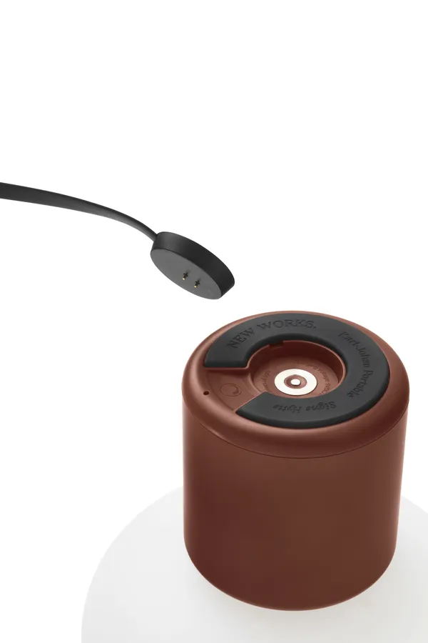 Karl-Johan Bordlampe Bærbar Earth Red