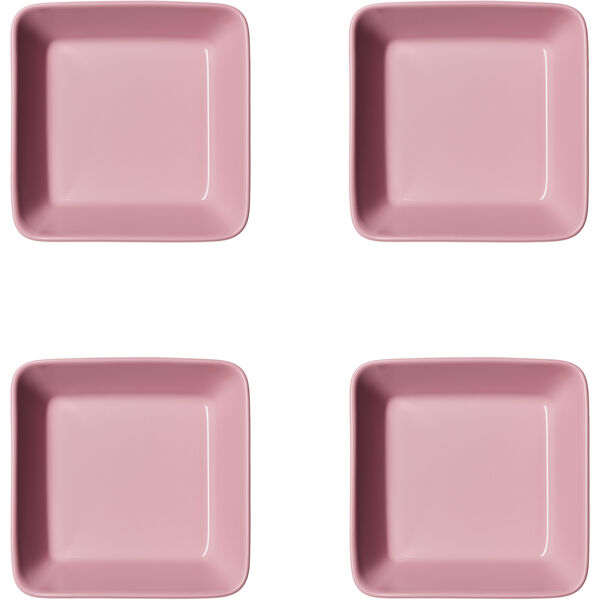 Teema Fad 12x12 cm 4-pak Rose