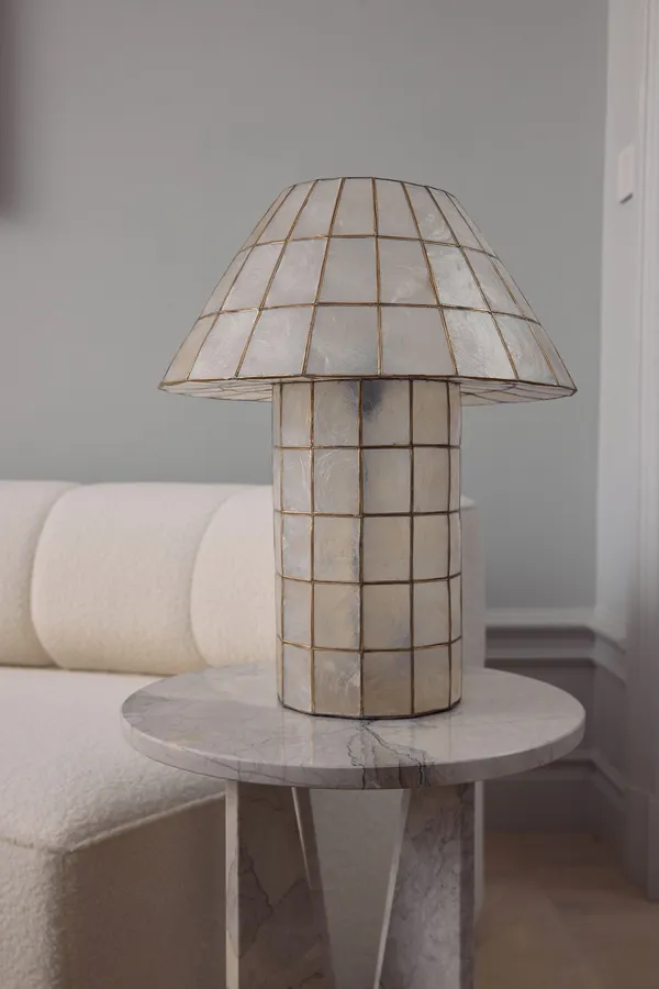 Cornelia Bordlampe Offwhite