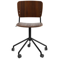 Mono Black Swivel adjustable/ Lacquered Oak