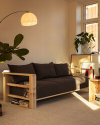 Bare Sofa Bed Raw / Mellow Brown