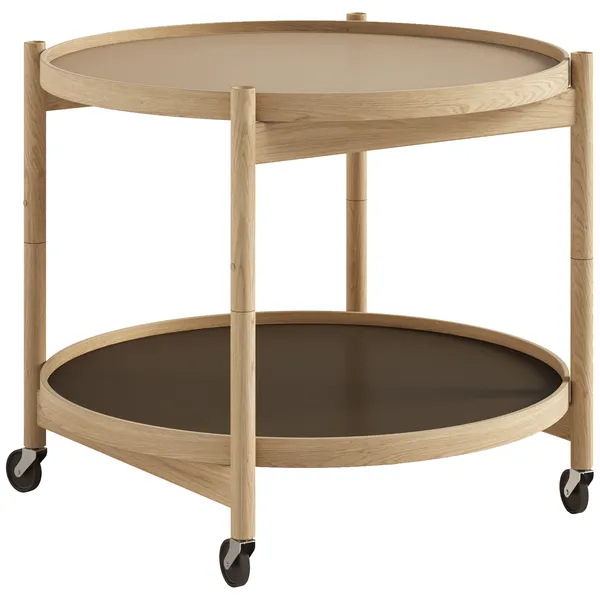 Bølling Brettbord Ø60 cm Oljet Eik / Earth