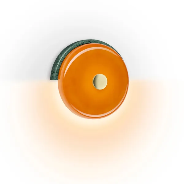 Trip Vegglampe Marmor Moss / Amber