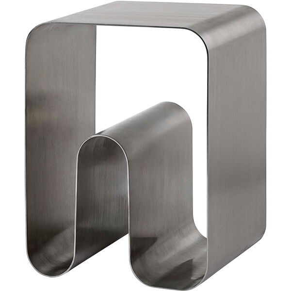 Curva Solid Taburet Sølv