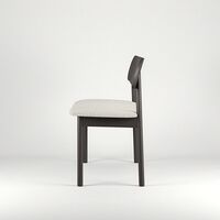 Elephant Bänk Smoked Oak / White Boucle