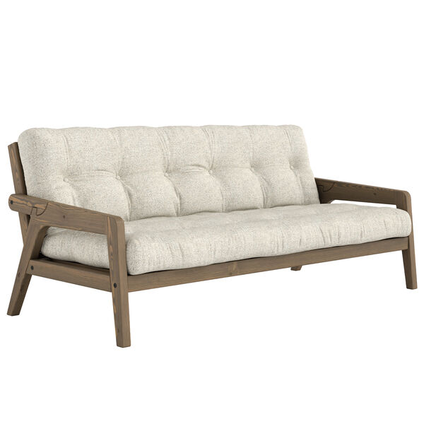 Grab Sofa Bed Carob Brown / Soft Chalk