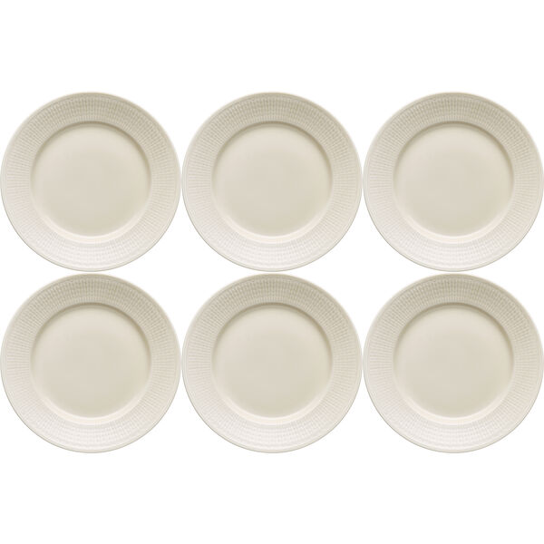 Swedish Grace Tallerken 21 cm 6-pak Oat (Beige)