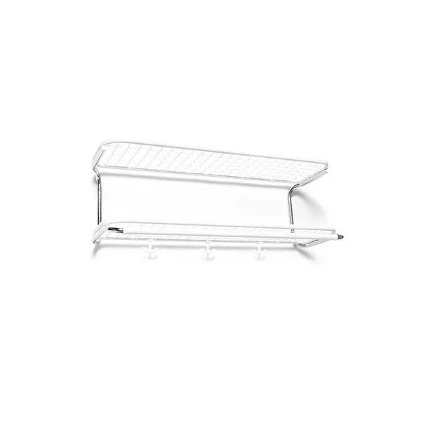 Classic 650 Hattehylle 80 cm Hvit/Krom
