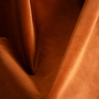 Grand Fotpall Sammet Copper Glow