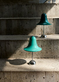 Pantop Bordlampe Bærbar Ø18 Krom / Light Teal