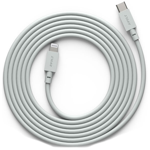 Cable 1 Opladningskabel USB-C / Lightning 2 m Gotland Grey