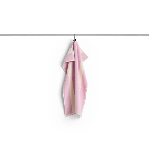 Stripe Towel 40x60 cm Cool Pink