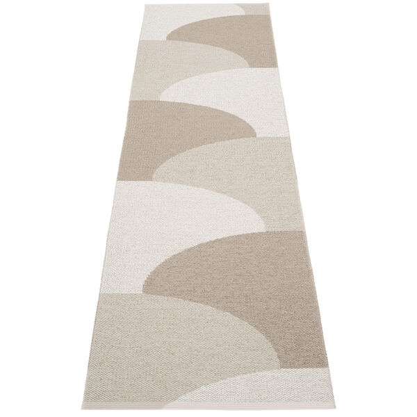 Hill Teppe 70x270 cm Dark Linen / Linen / Fossil Grey