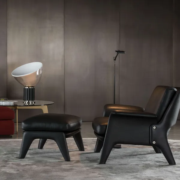 Taccia LED Table Lamp Bordlampe Bronsefarget