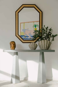 Rattan Spegel 70x100 cm Liten