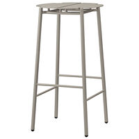 Novo Bar Stool Taupe Ø38xH75CM