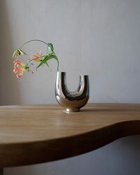 Kazumi Vase Nikkel