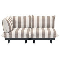 Paletti Modulsoffa 2-Sits Stripe Cacao (Left)